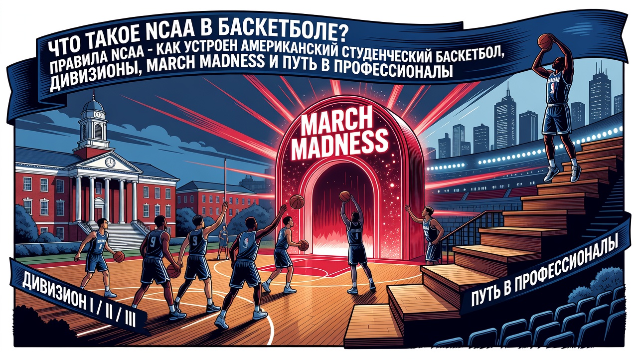 Что такое ncaa в баскетболе? Правила NCAA - Как устроен американский студенческий баскетбол, дивизионы, March Madness и путь в профессионалы