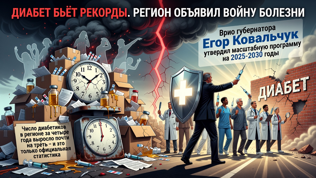 Диабет бьёт рекорды. Регион объявил войну болезни