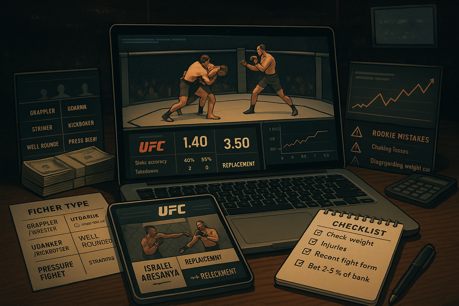 Что освоить в первую очередь - ставки на UFC