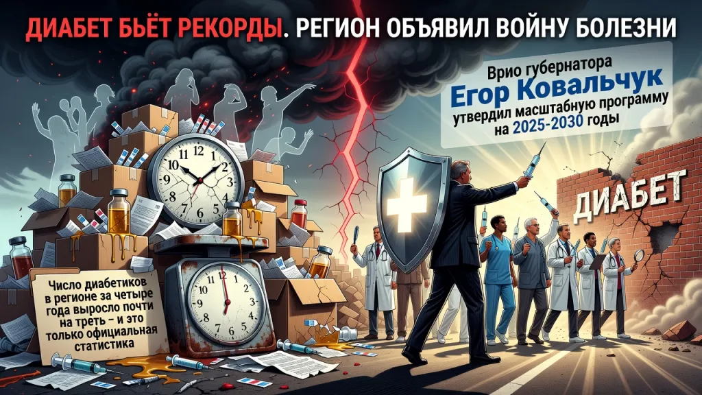 Диабет бьёт рекорды. Регион объявил войну болезни